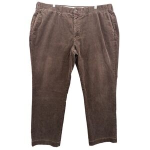 Polo Ralph Lauren Corduroy Stretch Classic Fit Pants Mens 42x32 Brown Chino